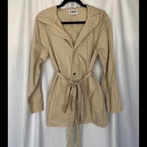 Hooded Long Lightweight Jacket